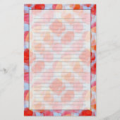 Glas aus Designtextur Hintergrund Briefpapier (Vorderseite)