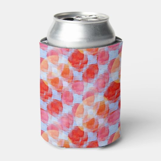 Glas aus Designtextur Hintergrund Dosenkühler (Kanne Vorderseite)
