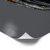 Glas aus Whiskey — Poster (Ecke)