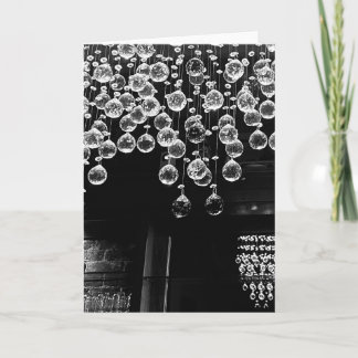 Glas-Ball-Ornamente Fotografie  Karte