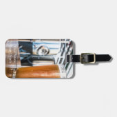 Glas Bier am Microbrewery Gepäckanhänger (Vorderseite horizontal)