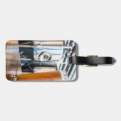 Glas Bier am Microbrewery Gepäckanhänger (Rückseite horizontal)