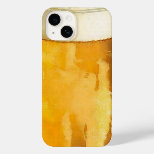 Glas Bier Case-Mate iPhone Hülle (Rückseite)