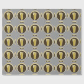Glas Bier Geschenkpapier (Flach)