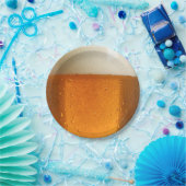 Glas Bier Pappteller (Party)