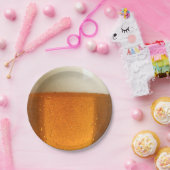 Glas Bier Pappteller (Party)