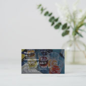 Glas-Biere Visitenkarte (Stehend Vorderseite)