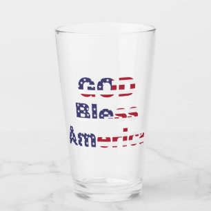 Glas - Bold God Bless America Celebration Tumbler