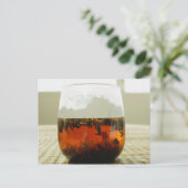 Glas chinesischen Tees Postkarte (Stehend Vorderseite)