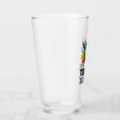 Glas Cup Abstract - Tennis Inside Out (Rechts)