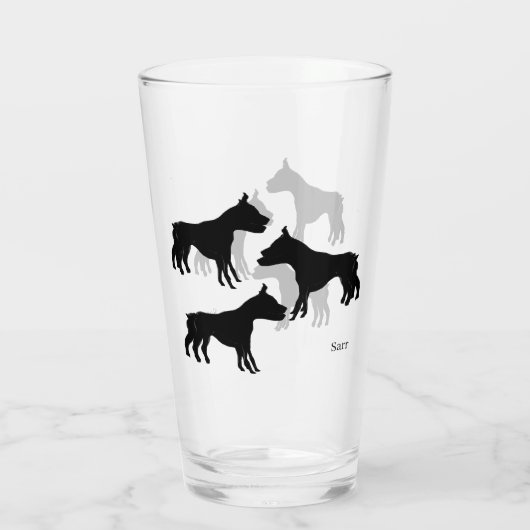 Glas Cup : Durst (Rückseite)