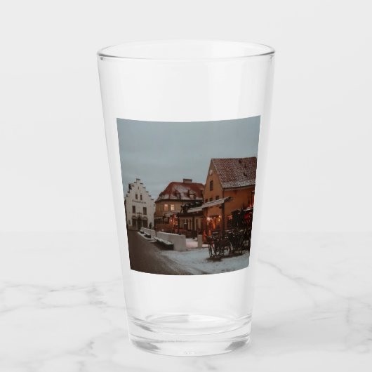 Glas-Cup Glas (Vorderseite)