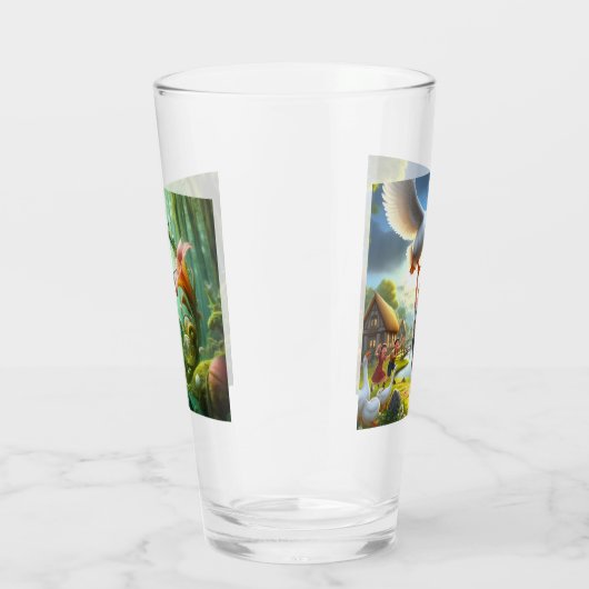Glas-Cup Glas (Rechts)