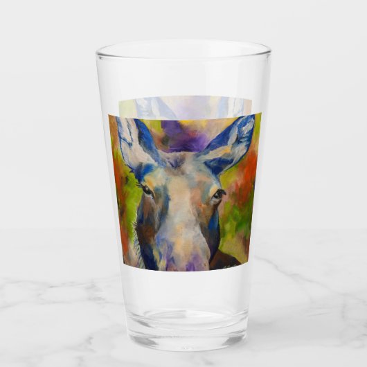 Glas-Cup Glas (Vorderseite)