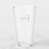 Glas-Cup Glas (Rückseite)