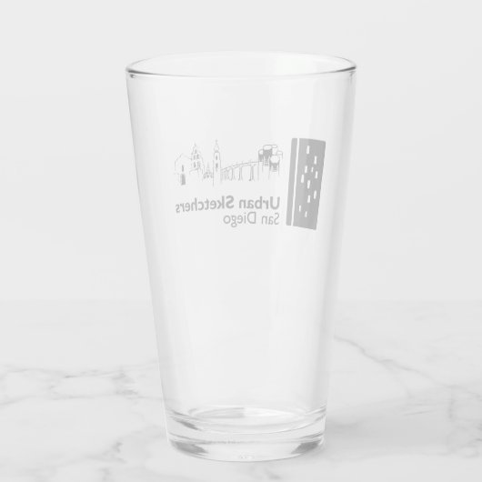 Glas-Cup Glas (Rückseite)