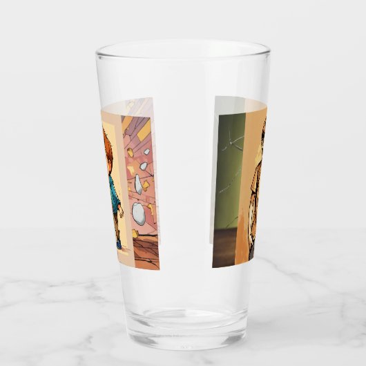 Glas-Cup Glas (Links)