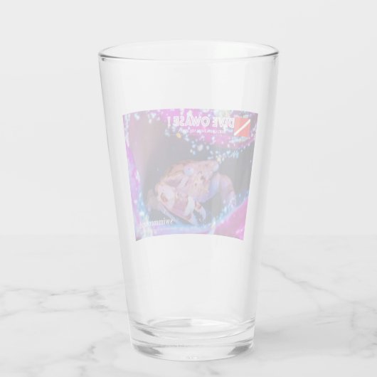 Glas-Cup Glas (Rückseite)