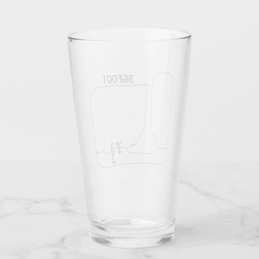 Glas-Cup Glas (Rückseite)