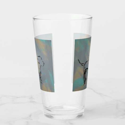 Glas-Cup Glas (Links)