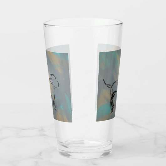 Glas-Cup Glas (Rechts)