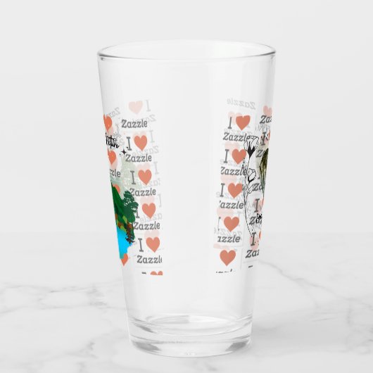 Glas-Cup Glas (Rechts)