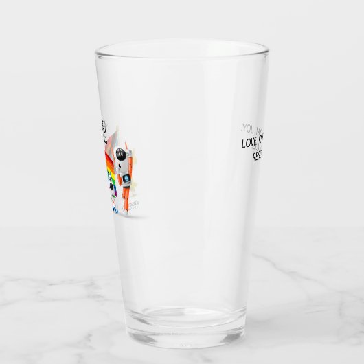 Glas-Cup Glas (Links)