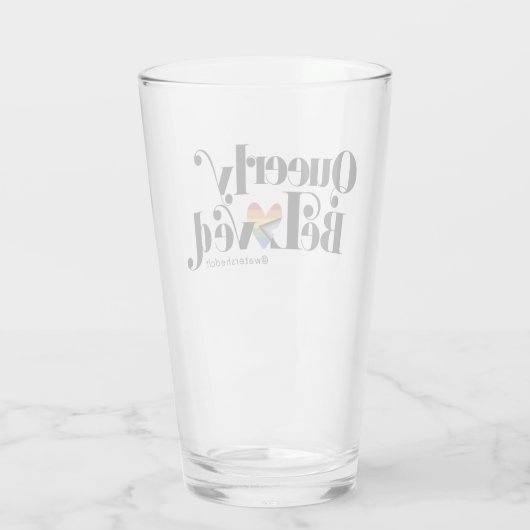 Glas-Cup Glas (Rückseite)