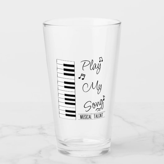 Glas-Cup Glas (Vorderseite)