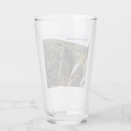 Glas-Cup Glas (Rückseite)