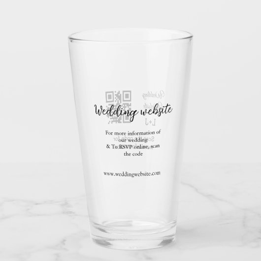 Glas-Cup Glas (Vorderseite)