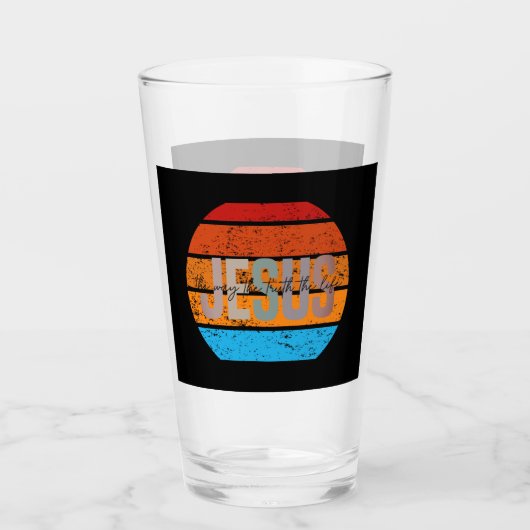 Glas-Cup Glas (Vorderseite)