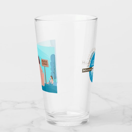 Glas-Cup in Wald Glas (Rechts)