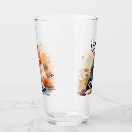 Glas Cup - Kitty Geschenk (Rechts)