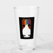 Glas Cup - LGBTQ Pferd (Vorderseite)