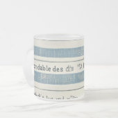 Glas-Cup mit Meeresdetails Mattglastasse (Vorderseite Links)