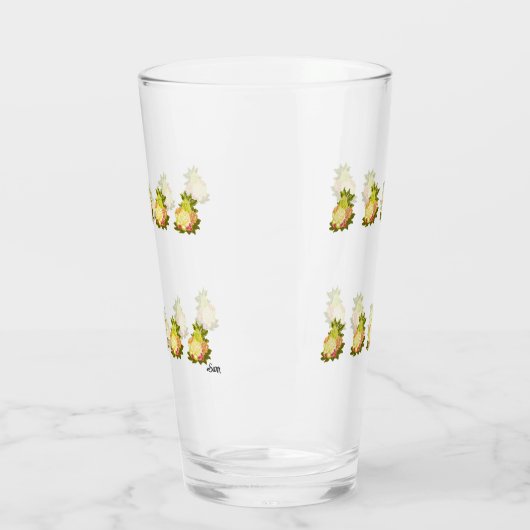 Glas Cup : Tropen-Gefühl (Links)