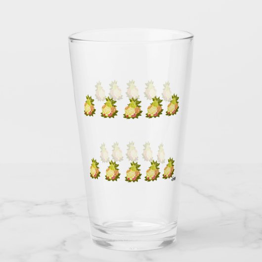 Glas Cup : Tropen-Gefühl (Vorderseite)