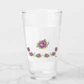 Glas Cup Tumbler Astiatic Lilly (Rückseite)