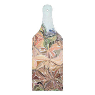 GLAS CUTTING BD./FLORAL ABSTRAKT/FOTOG./DIG.MANI SCHNEIDEBRETT