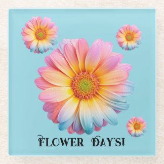 Glas-Daisy-Untersetzer (Flower Day's) Glasuntersetzer