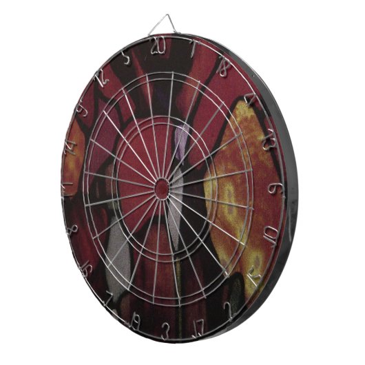 GLAS DARTSCHEIBE (Vorderseite rechts)