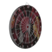 GLAS DARTSCHEIBE (Vorderseite Links)