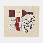 Glas der Trauben-Alkohol-Roter Rose Pinot des Fleecedecke (Vorderseite (Horizontal))