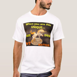 Glas-EINHORN AUF EINEM GROSCHEN, wenn Sie diese T-Shirt