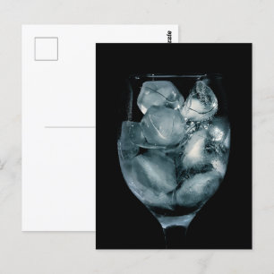 Glas-Eis Postkarte