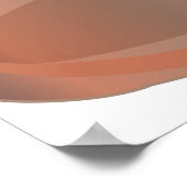 Glas Flasche Vase Poster (Ecke)