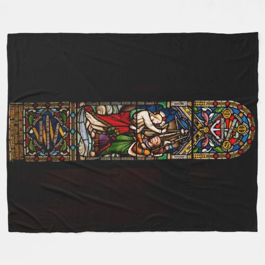 GLAS FLEECEDECKE (Vorderseite (Horizontal))