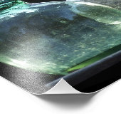 Glas Fotodruck (Ecke)