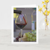 Glas für Sie Karte (Gelbe Blume)